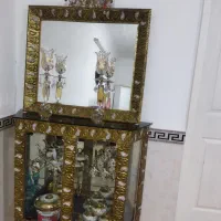 کنسول و ساعت برنز