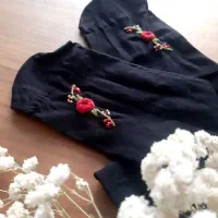 جوراب گلدوزی شده|لباس|ساوه, |دیوار