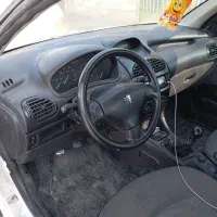 206 تیپ 2 مدل 89 سفید اتاق تعویض دور رنگ|خودرو سواری و وانت|برخوار, |دیوار