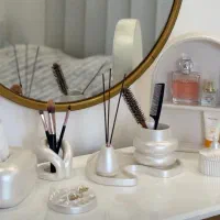 ست میز آرایش سنگ مصنوعی در رنگ دلخواه