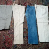 شلوارک شلوار کتان آمریکایی شلوار جین سایز 50 و 48