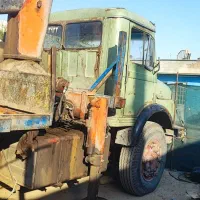 جرثقیل فروش بنزتک مدل۵۷ باجرثقیل ۱۶هزارپالفینگر|خودرو سنگین|شیراز, شهرک کوثر|دیوار