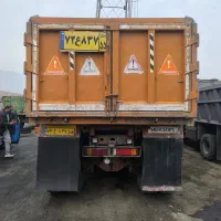 کامیون بنز کمپرسب|خودرو سنگین|ری, کارخانه سیمان|دیوار