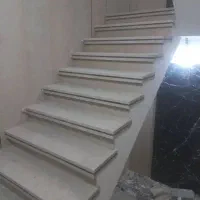 نصب سنگ  و کاشی  کاری  پله.  موزاییک.  واش بتن.