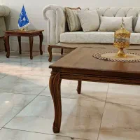 مبل چوبی کویین فرانسوی اصلی افسون کاجی کد96258|مبلمان خانگی و میز عسلی|چهاردانگه (تهران), |دیوار