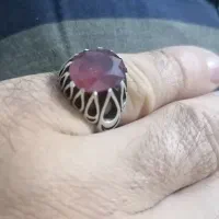 انگشتر نگین یاقوت آفریقایی اصل