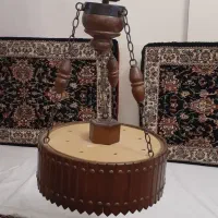 لوستر چوبی