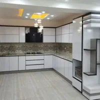 کابینت آشپزخانه رنگ طلایی(کد ۱۳۳۸)|مصالح و تجهیزات ساختمان|رشت, گیل|دیوار