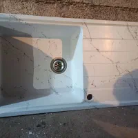 سینگ ظرفشویی سرامیکی بسیار تمیز