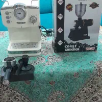 دستگاه قهوه میباشی اصل واسیاب بالوازم نو