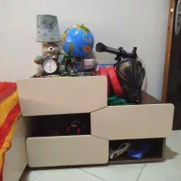 تخت خواب.کمد.کشو. میزتحریر.تشک روتختی و اسباب بازی|تخت و سرویس خواب|لاهیجان, کوی آزادگان|دیوار