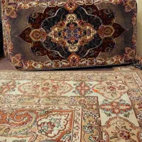 ۶عددپشتی قالیچه ای