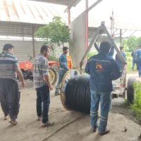 کابل خودنگهدار آلومنیوم ۶ سیم|عمده‌فروشی|رشت, منظریه|دیوار