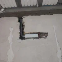لوله انتظار اسپلیت|کولر گازی و فنکوئل|فسا, |دیوار