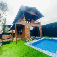 اجاره ویلا چوبی استخردار مبله|اجارهٔ خانه و ویلا|رامسر, |دیوار