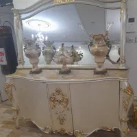 آینه کنسول سر گل ورق