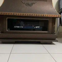 بخاری طرح شومینه آتور کاملن سالم و کم کار و تمیز