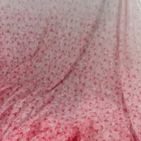 دو عدد پرده پروانه ای و بنفش