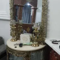 سرویس ویترین و کنسول برنز شیک اصلی