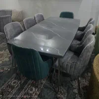 ست کامل مبلمان ۹ نفره و میز غذاخوری ۸ نفره|مبلمان خانگی و میز عسلی|کرج, اتحاد|دیوار