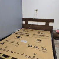 سرویس خواب کاملا نو با بهترین کیفیت|تخت و سرویس خواب|امیدیه, |دیوار