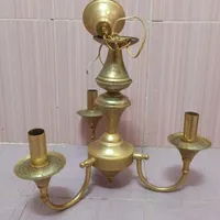 لوستر سقفی برنجی|لوستر و چراغ آویز|اهواز, فاز ۲ پادادشهر|دیوار