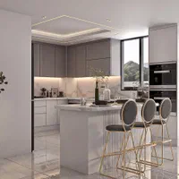 کابینت MDF با طراحی 3D قبل از اجرا پرند|مصالح و تجهیزات ساختمان|پرند, |دیوار