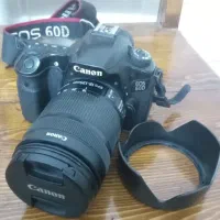 دوربین Canon 60D با لنز 18-135 و کیف