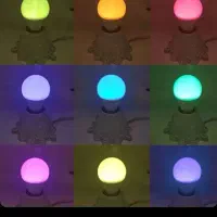 لامپ هفت رنگ RGB|لامپ و چراغ|حبیب آباد, |دیوار