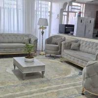 یک دست مبل ۸ نفره با جلو مبلی و عسلی