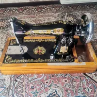 چرخ خیاطی مرد پرنده کاملا سالم و کم کار