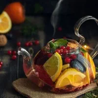 چای پذیرایی میوه ایی