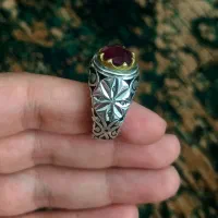 انگشتر نقره مردانه