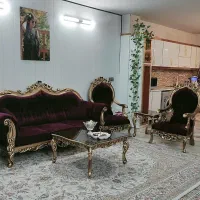 مبلمان سلطنتی استیل تمام چوب|مبلمان خانگی و میز عسلی|اصفهان, ستار|دیوار
