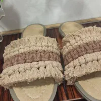 دمپایی  مکرومه