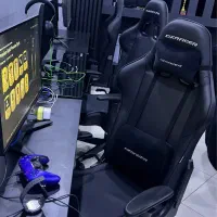ده عدد pc کامل همراه با خفن ترین صندلی dx racer