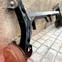 اکسل عقب پراید دو عدد همراه با توپی و کاسه و لنت