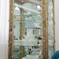 بوفه و ساعت برنز ست
