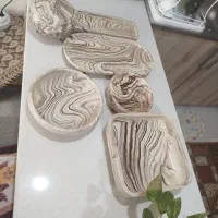 سرویس پذیرایی سنگی|ظروف سرو و پذیرایی|مشهد, چاهشک|دیوار