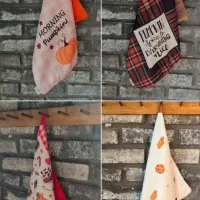 دستمال تکست به همراه پایه چوبی کنار