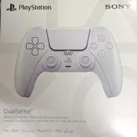 دسته ps5 آک آک پلمپ،رنگ سفید صدفی کروم