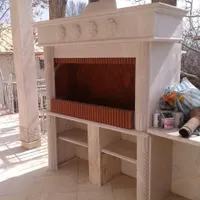 کباب پز سنگی شومینه سنگی آتشدان سنگی اقساطی|بخاری، هیتر، شومینه|تهران, شهر‌زیبا|دیوار