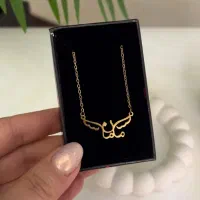 گردنبند سفارشی استیل طلایی مشابه طلا|بدلیجات|تهران, دروازه شمیران|دیوار