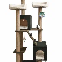 درخت و اسکرچر گربه،تماما چوب با تحویل و نصب رایگان