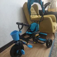 سه چرخه کاملانو دارای دسته کنترل فرمون توسط والدین|دوچرخه، اسکیت، اسکوتر|بندر امام خمینی, |دیوار