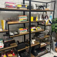 استند فلزی کتابخانه شلف استند گل(فروشگاه قبادی)|کتابخانه، شلف، قفسههای دیواری|تهران, یافت آباد جنوبی|دیوار