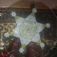 رومیزی مروارید دست باف