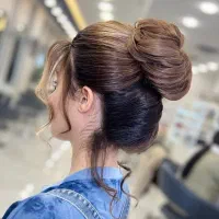 شینیون ،کرلی،براشینگ،لیفت ابرو و مژه|خدمات آرایشگری و زیبایی|کرج, المهدی|دیوار