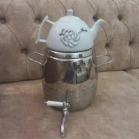 فروش فوری کتری قوری سماوری ترک ۵ لیتری با تخفیف