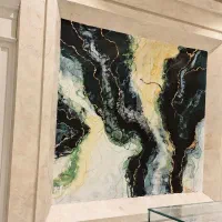 سنگ اسلب مصنوعی (طرح سنگ استوکو)|خدمات پیشه و مهارت|مشهد, ایمان|دیوار